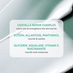 Cica Sleeping Mask with Centella Asiatica for Moisture Barrier Support